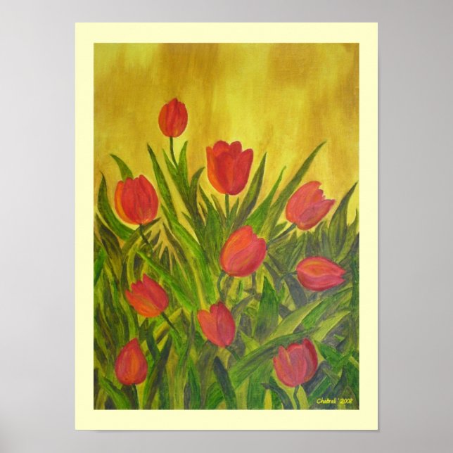 Póster Tantalizing Tulips ! (Frente)
