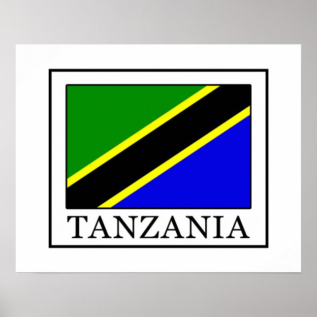 Póster Tanzania (Frente)