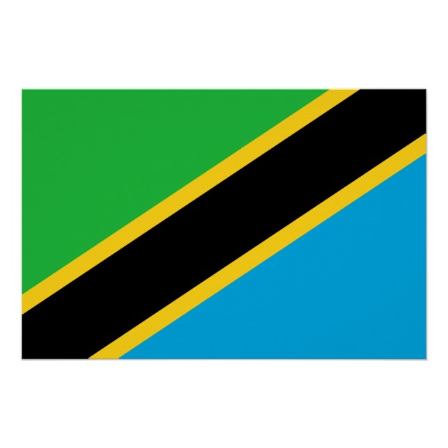 Póster Tanzania (Anverso)