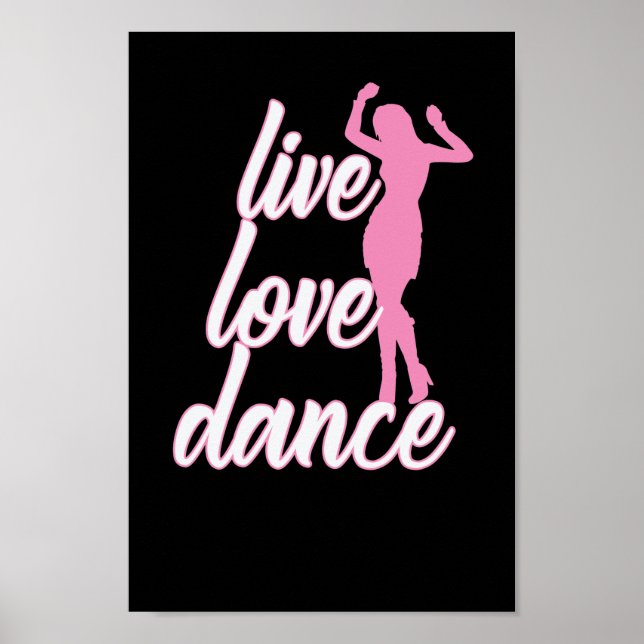 Póster Tanzen "Life Love Dance" (Frente)