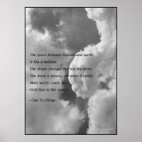 Tao Te Ching Nº 4/Poster