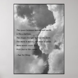 Póster Tao Te Ching Nº 4/Poster