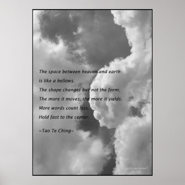 Póster Tao Te Ching Nº 4/Poster (Frente)