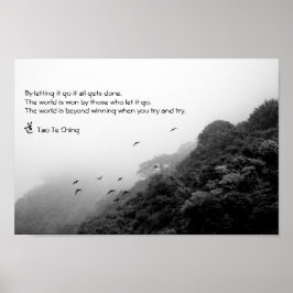 Póster Tao Te Ching No.10 ©Impresión fotográfica