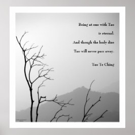 Póster Tao Te Ching No.1 / Poster