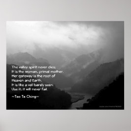 Póster Tao Te Ching No. 6/ Poster