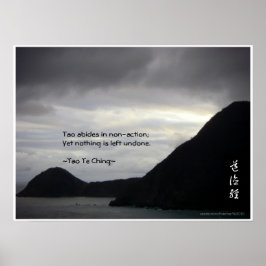 Póster Tao Te Ching No. 7/ Poster