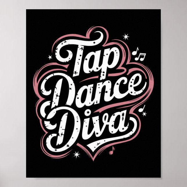 Póster Tap Dance Diva (Frente)