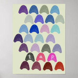 Póster Tap Print Poster