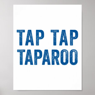 Póster Tap Taparoo Hockey Cita Motivacional Hombres Mujer