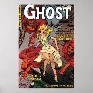 Póster Tapa de historietas fantasma