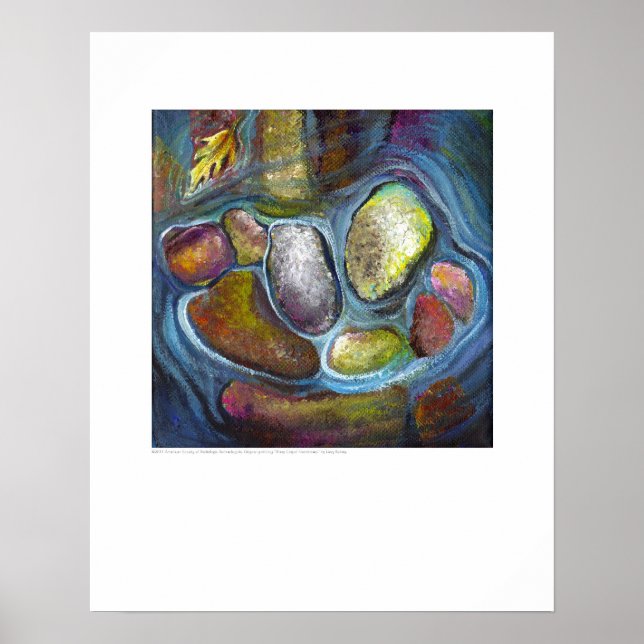 Póster Tapa de rayos X - Carpal Riverstones por L. Rainey (Frente)