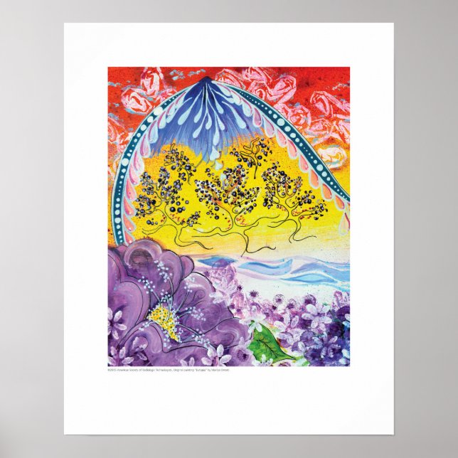 Póster Tapa de rayos X - Eutopía de Marilyn Betoni Poster (Frente)