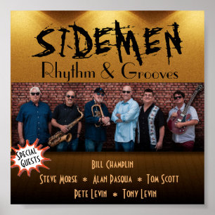 Póster Tapa de Sidemen Rhythm & Grooves C.D.