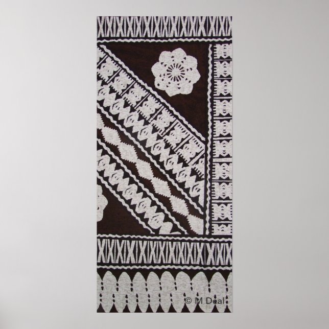 Póster Tapa hawaiana (Frente)