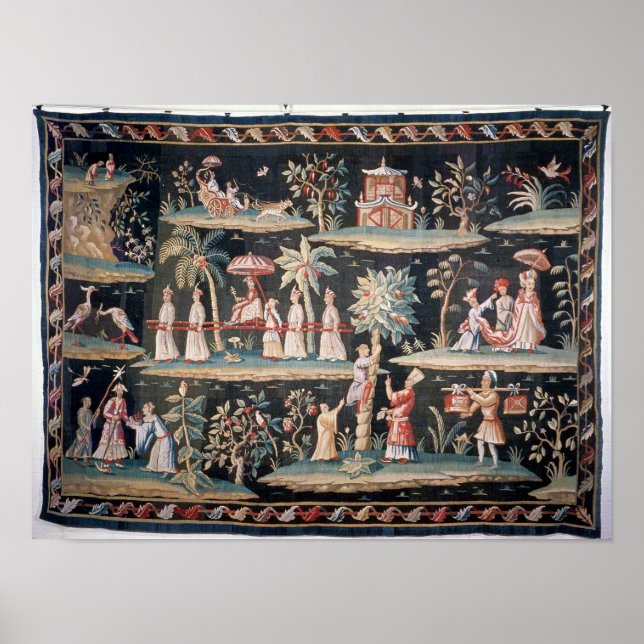 Póster Tapestry in the Chinoiserie style of John van (Frente)