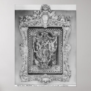 Póster Tapicería del escudo de armas de la familia real