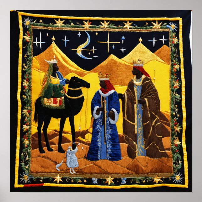 Póster Tapiz de geometría sagrada - Wal de energía metafí (Frente)