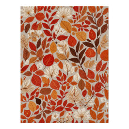 Póster Tapiz de otoño
