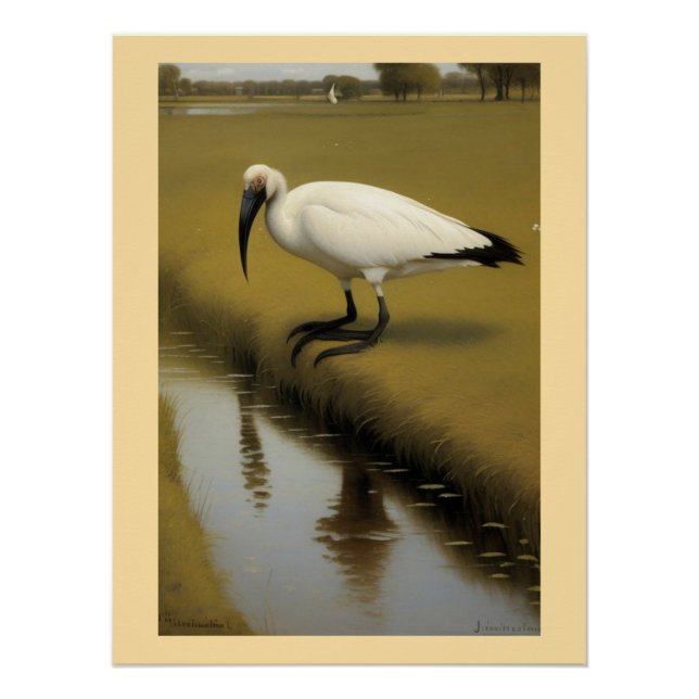Póster Tapiz de pared taponado de madera (Anverso)