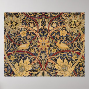 Póster Tapiz Falso William Morris Bullerswood