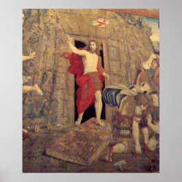 Póster Tapiz Jesús en el Vaticano