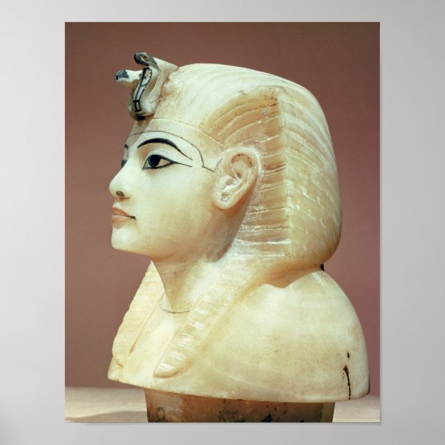 Póster Tapón de una de las urnas canópicas (Frente)