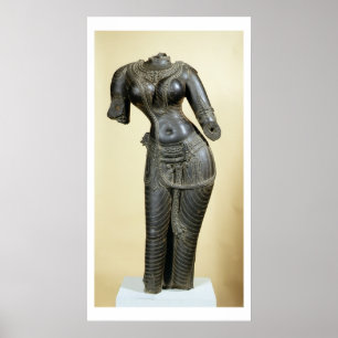 Póster Tara, Nalanda, Bihar, Pala dynasty (stone)