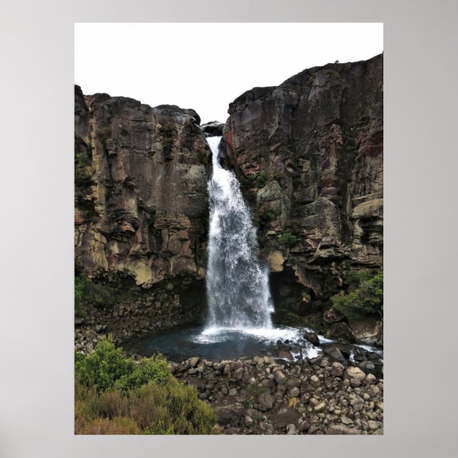 Póster Taranaki Falls (Frente)
