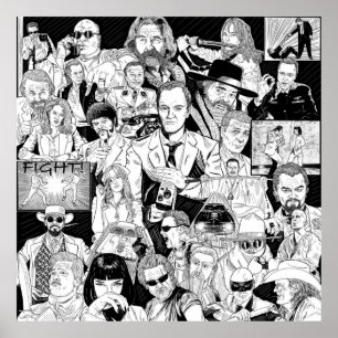 Póster Tarantino