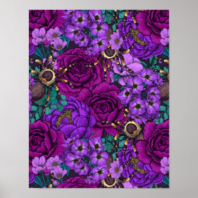 Póster Tarantula garden 3 (Frente)