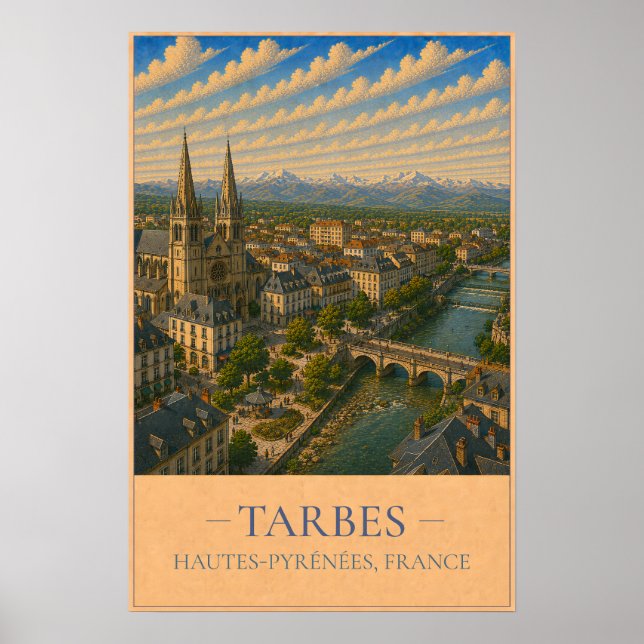 Póster Tarbes (Frente)