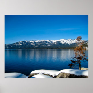 Póster Tarde de invierno en el lago Tahoe II