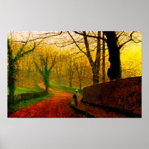 Póster Tarde de noviembre Stapleton Park Grimshaw