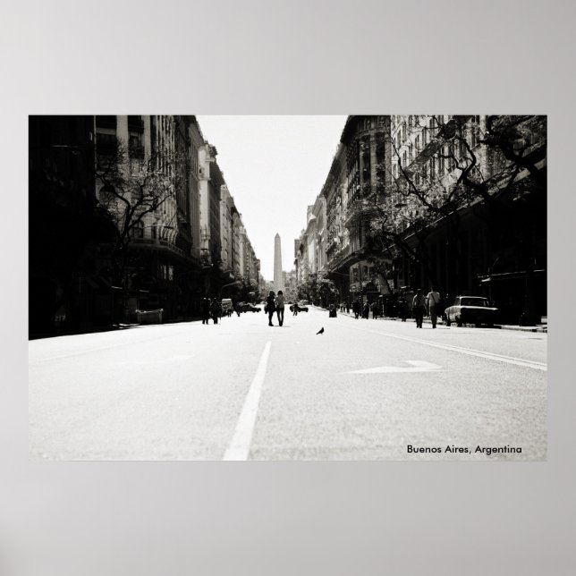 Póster Tarde de verano en Buenos Aires (Frente)