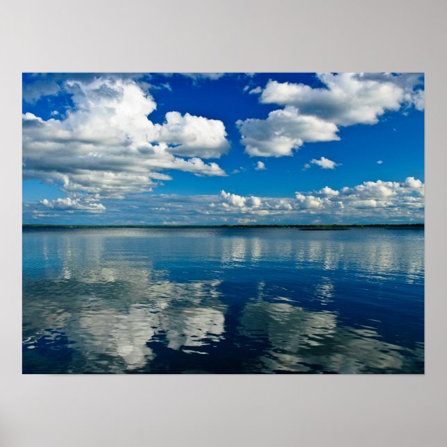 Póster Tarde de verano en el lago (Frente)