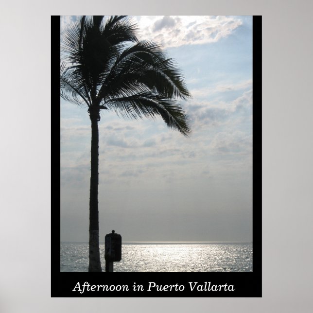Póster Tarde en Puerto Vallarta (Frente)