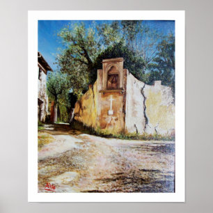 Póster TARDE EN RIMAGGIO / Toscana View