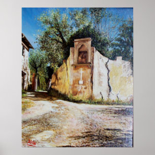 Póster TARDE EN RIMAGGIO / Vista de Toscana
