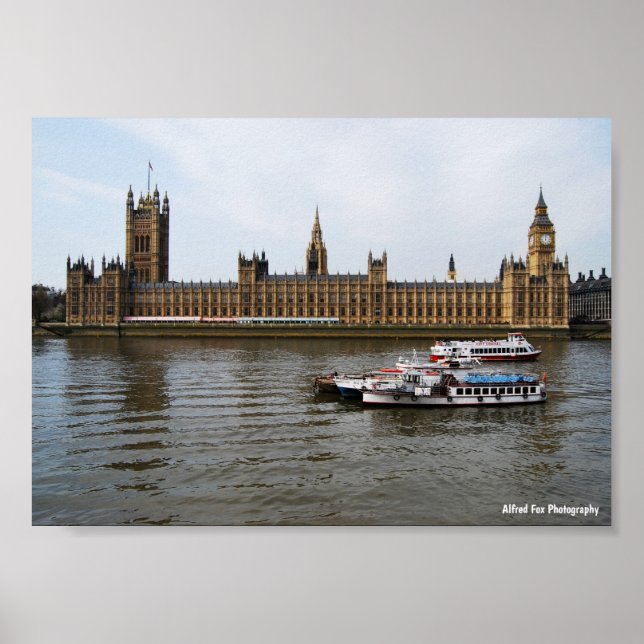 Póster Tarde en Westminster (Frente)