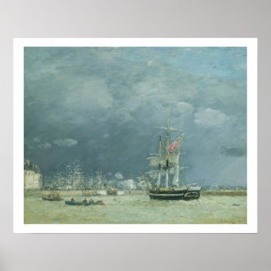 Póster Tarde, Le Havre, 1866 (aceite en lona)