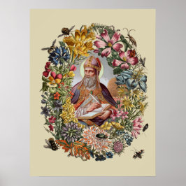 Póster tarjeta de ambrose de trabajo