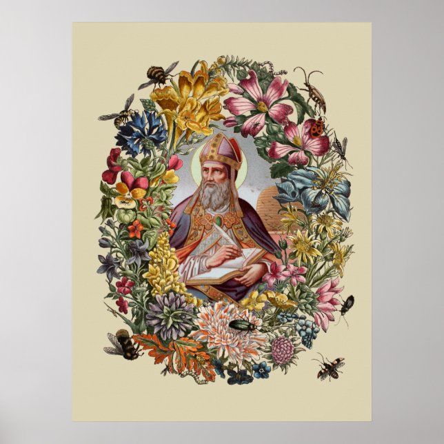 Póster tarjeta de ambrose de trabajo (Frente)