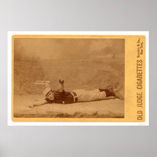 Póster Tarjeta de béisbol Monte Ward 1889