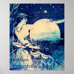 Póster Tarjeta de comercio victoriana Oliver Chilled Plow