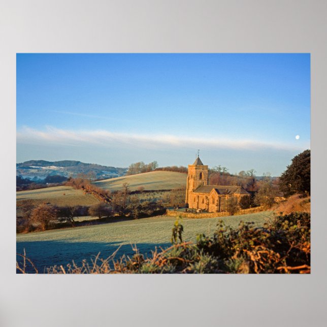 Póster Tarjeta de festividad croswaita de Santa María (Frente)