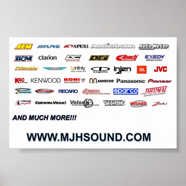 Póster tarjeta de línea (Frente)