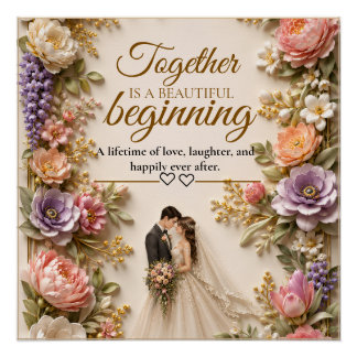 Póster Tarjeta de lujo editable para invitación de boda