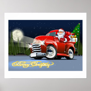 Póster Tarjeta de Navidades de felicitación