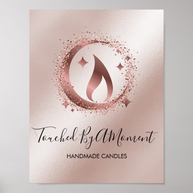 Póster Tarjeta de presentación sencilla y moderna hecha a (Frente)